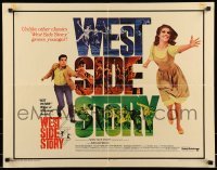 5g485 WEST SIDE STORY 1/2sh R68 Academy Award winning classic musical, Natalie Wood, Beymer!