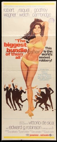 5g549 BIGGEST BUNDLE OF THEM ALL insert '68 full-length art of sexiest Raquel Welch by McGinnis!