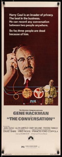 5g596 CONVERSATION insert '74 Gene Hackman is an invader of privacy, Francis Ford Coppola directed!
