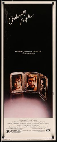 5g822 ORDINARY PEOPLE insert '80 Donald Sutherland, Mary Tyler Moore, directed by Robert Redford!