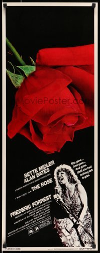 5g852 ROSE insert '79 different portrait of Bette Midler in unofficial Janis Joplin biography!