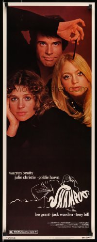 5g872 SHAMPOO insert '75 best close up of Warren Beatty, Julie Christie & Goldie Hawn!