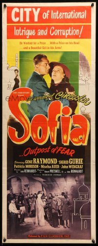 5g887 SOFIA insert '48 Gene Raymond loves Sigrid Gurie in Bulgaria!