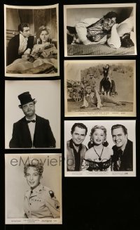 5h283 LOT OF 6 8X10 STILLS '30s-50s Greta Garbo, Skelton, Glenn Ford, Robert Taylor, Costello & more