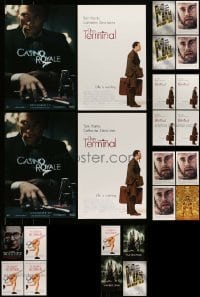 5h458 LOT OF 24 UNFOLDED MINI POSTERS '00s-10s great images from a variety of different movies!