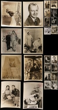 5h266 LOT OF 31 8X10 STILLS '30s-50s great scenes & portraits from a variety of different movies!