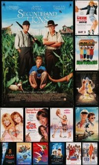5h536 LOT OF 19 UNFOLDED DOUBLE-SIDED 27X40 MOSTLY FAMILY ONE-SHEETS '90s-00s cool movie images!