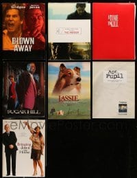 5h384 LOT OF 7 PRESSKITS '93 - '03 containing a total of 56 8x10 stills in all!