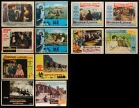5h177 LOT OF 28 WESTERN LOBBY CARDS '40s-60s incomplete sets from a variety of movies!