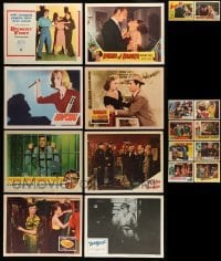 5h181 LOT OF 26 MOSTLY 1950S LOBBY CARDS '50s great scenes from a variety of different movies!