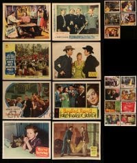 5h189 LOT OF 21 1940S LOBBY CARDS '40s great scenes from a variety of different movies!