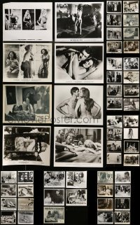 5h256 LOT OF 69 SEXPLOITATION 8X10 STILLS '60s-70s great portraits of sexy women with some nudity!