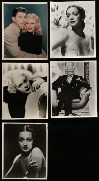 5h289 LOT OF 5 REPRO 8X10 PHOTOS '80s Ronald Reagan, Ginger Rogers, Dorothy Lamour, Jean Harlow!