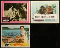 5h212 LOT OF 3 LOBBY CARDS '60s scenes from Petulia, Stagecoach & Namu the Killer Whale!