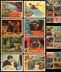 5h175 LOT OF 30 1940S LOBBY CARDS '40s great scenes from a variety of different movies!
