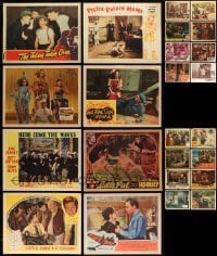 5h184 LOT OF 24 1940S LOBBY CARDS '40s great scenes from a variety of different movies!