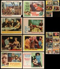 5h164 LOT OF 45 1950S LOBBY CARDS '50s great scenes from a variety of different movies!