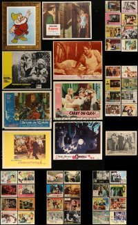 5h154 LOT OF 57 1960S LOBBY CARDS '50s-70s great scenes from a variety of different movies!