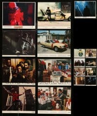 5h276 LOT OF 17 COLOR 8X10 STILLS AND MINI LOBBY CARDS '70s-80s from a variety of movies!