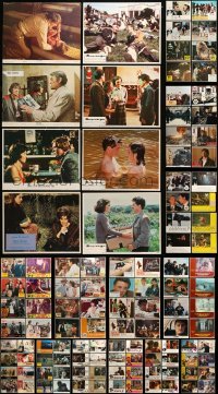 5h136 LOT OF 151 LOBBY CARDS '60s-80s incomplete sets from a variety of different movies!