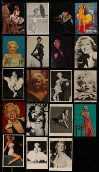 5h219 LOT OF 19 MARILYN MONROE POSTCARDS '80s great images of the sexy Hollywood legend!
