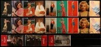 5h218 LOT OF 5 MARILYN MONROE POSTCARD SETS '90s great sexy portraits of the Hollywood legend!