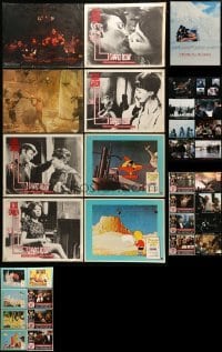 5h172 LOT OF 33 LOBBY CARDS '60s-90s great scenes from a variety of different movies!
