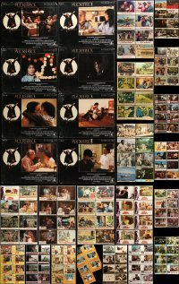 5h134 LOT OF 159 LOBBY CARDS '60s-90s complete & incomplete sets from a variety of movies!