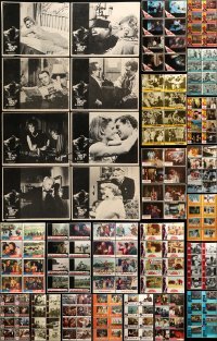 5h132 LOT OF 184 LOBBY CARDS '60s-80s complete sets of 8 cards from 23 different movies!