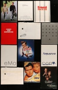 5h326 LOT OF 27 PRESSKITS '86 - '94 containing a total of of 52 8x10 stills in all!