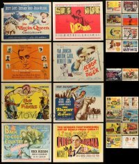 5h180 LOT OF 26 TITLE CARDS '60s-80s great images from a variety of different movies!