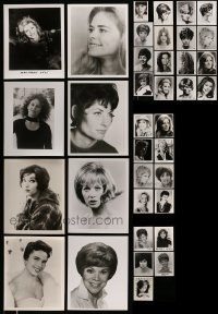 5h263 LOT OF 37 8X10 STILLS OF FEMALE MODEL PORTRAITS '70s-80s great images of pretty ladies!