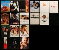 5h352 LOT OF 17 PRESSKITS WITH 1 STILL EACH '90s-00s containing a total of 17 8x10 stills!