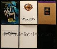 5h387 LOT OF 5 SUPPLEMENTS ONLY PRESSKITS '70s-00s advertising for a variety of different movies!