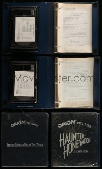 5h390 LOT OF 2 ORION PICTURES SPECIAL PRESSKITS '86-7Throw Momma from the Train,Haunted Honeymoon