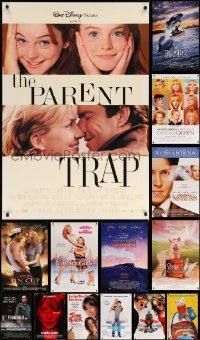 5h527 LOT OF 20 UNFOLDED DOUBLE-SIDED 27X40 MOSTLY FAMILY ONE-SHEETS '90s-00s cool movie images!