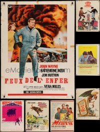 5h398 LOT OF 9 30X40S '60s great images from a variety of different movies!