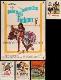 5h399 LOT OF 8 30X40S '50s-70s great images from a variety of different movies!