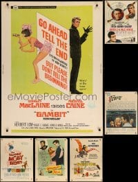 5h400 LOT OF 7 30X40S '60s great images from a variety of different movies!