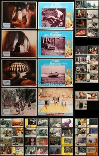 5h142 LOT OF 83 LOBBY CARDS '60s-90s incomplete sets from a variety of different movies!
