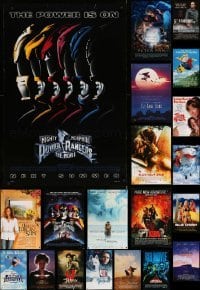 5h510 LOT OF 22 UNFOLDED DOUBLE-SIDED 27X40 MOSTLY FAMILY ONE-SHEETS '90s-00s cool movie images!