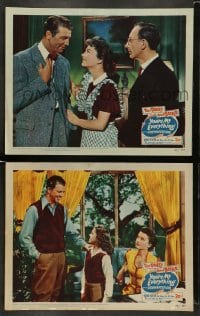 5j998 YOU'RE MY EVERYTHING 2 LCs '49 great images of Dan Dailey and Anne Baxter!
