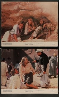 5j239 JEWEL OF THE NILE 8 color 11x14 stills '85 Michael Douglas, Kathleen Turner & Danny DeVito!