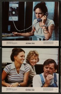 5j558 NORMA RAE 7 color 11x14 stills '79 Sally Field as a woman with the courage to risk everything