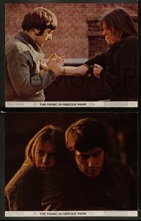 5j345 PANIC IN NEEDLE PARK 8 color 11x14 stills '71 Al Pacino & Kitty Winn, heroin addicts in love!
