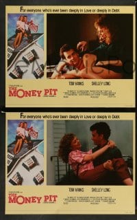 5j301 MONEY PIT 8 English LCs '86 Steven Spielberg, Tom Hanks & Shelley Long are in love & debt!