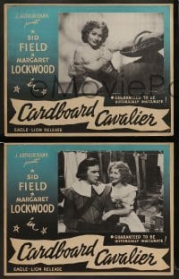 5j671 CARDBOARD CAVALIER 5 Canadian LCs '49 images of pretty Margaret Lockwood!