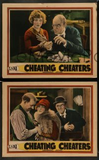 5j750 CHEATING CHEATERS 4 LCs '27 sexy Betty Compson's criminal family tries to rob other crooks!