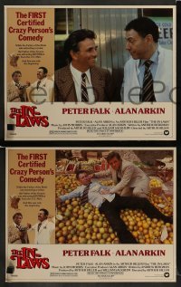 5j786 IN-LAWS 4 LCs '79 classic Peter Falk & Alan Arkin screwball comedy, Arthur Hiller!