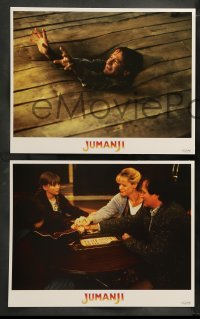 5j242 JUMANJI 8 LCs '95 Robin Williams, Bonnie Hunt & Kirsten Dunst, roll the dice!